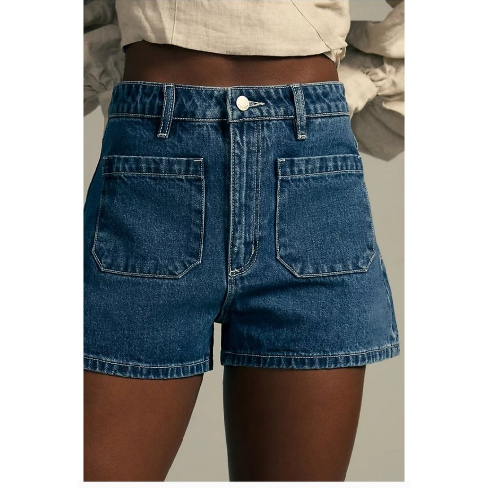 Rolla's Dusters High Rise Slim Jean Shorts Size 29